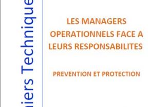 Les managers opérationnels face à leurs responsabilités, prévention et protection