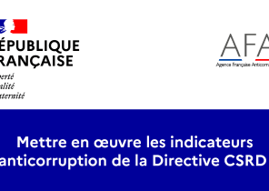 Mettre en œuvre les indicateurs anticorruption de la Directive CSRD - 2024